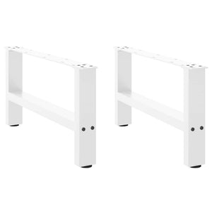Couchtischbeine Weiß 70cm, 2er Set