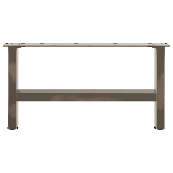 Couchtischbeine aus Stahl, 70 cm, 2er-Set