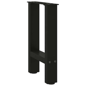 Schwarze Couchtischbeine, 2er Set