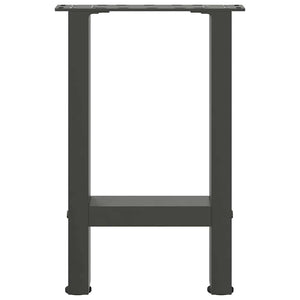 Anthrazit Couchtischbeine 2er Set Stahl