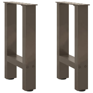 Couchtischbeine aus Stahl, 2er-Set