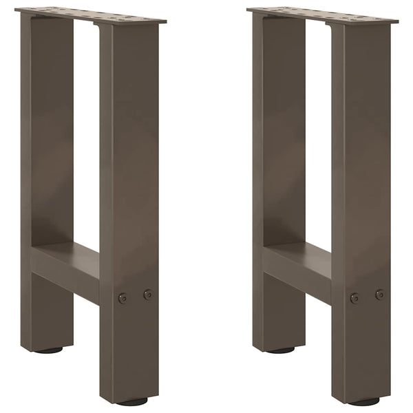 Couchtischbeine aus Stahl, 2er-Set