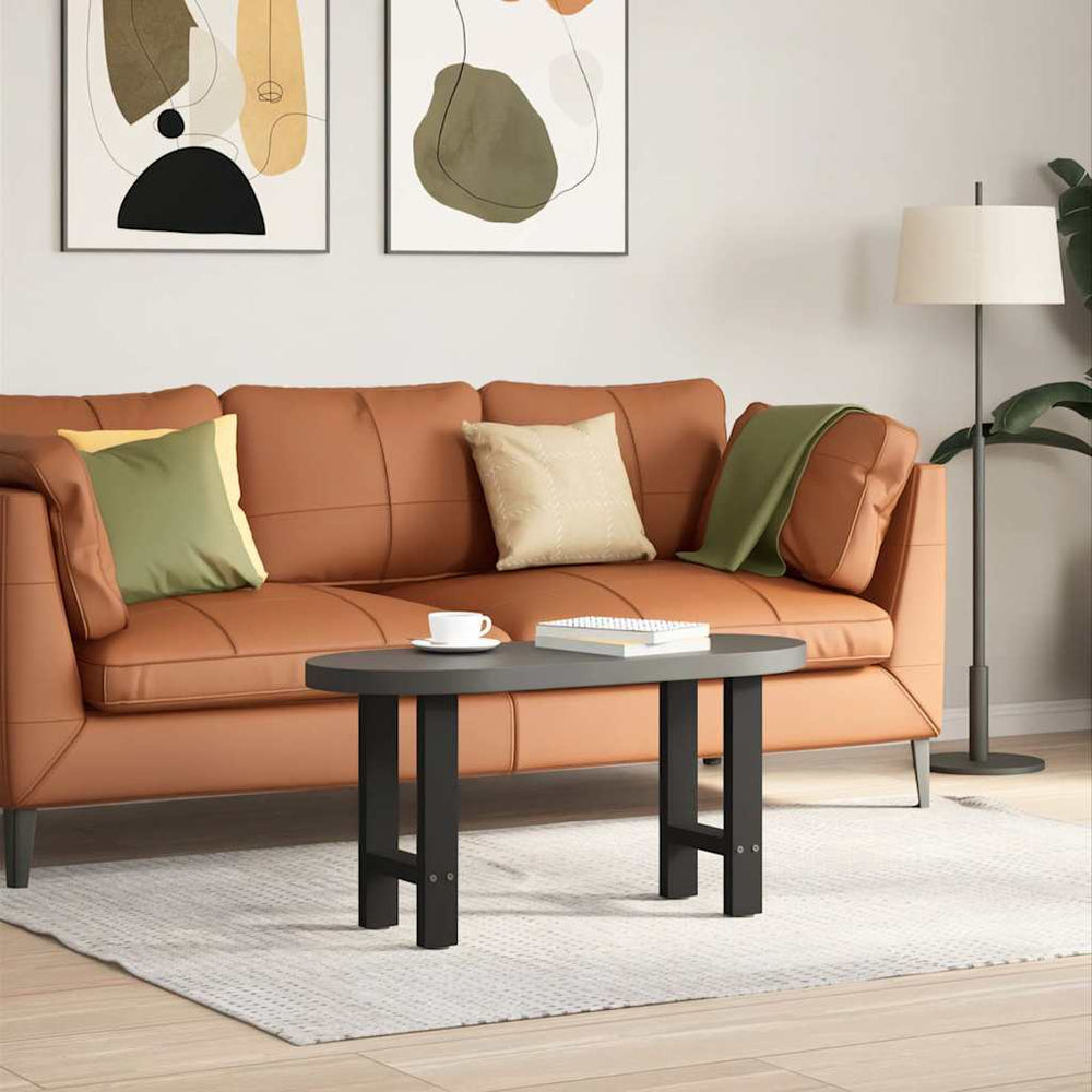 Schwarze Couchtischbeine, 38 cm, 2er-Set