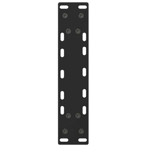 Schwarze Couchtischbeine, 38 cm, 2er-Set