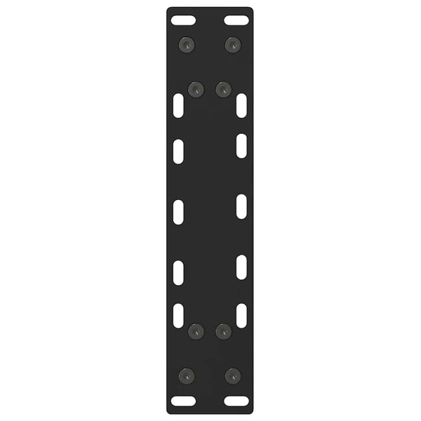 Schwarze Couchtischbeine, 38 cm, 2er-Set