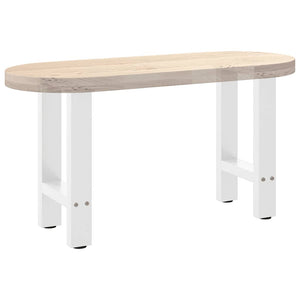 Couchtischbeine Weiß, 38x42-43cm, 2er-Set