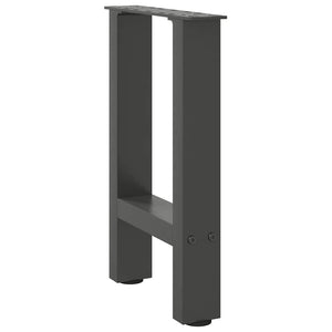 Couchtischbeine Anthrazit 38x42-43cm, 2er Set