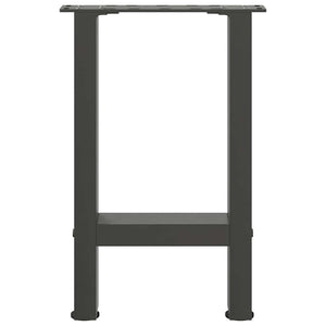 Couchtischbeine Anthrazit 38x42-43cm, 2er Set