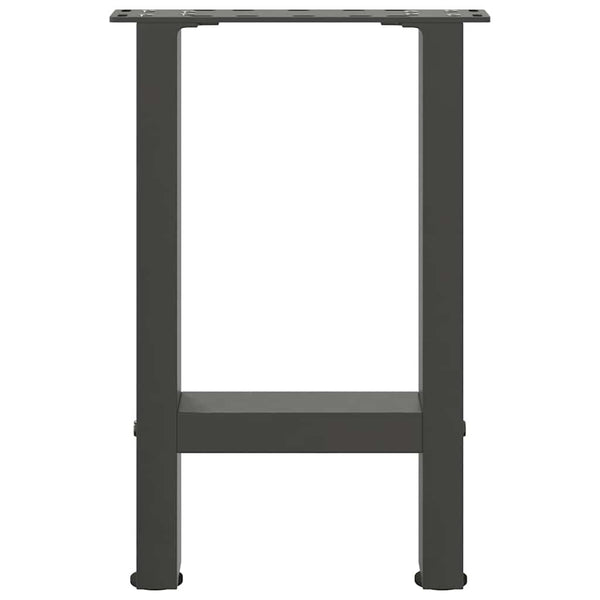 Couchtischbeine Anthrazit 38x42-43cm, 2er Set