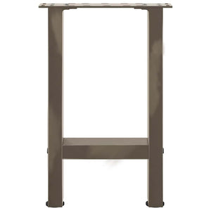 Couchtischbeine aus Stahl, 38 cm, 2er-Set