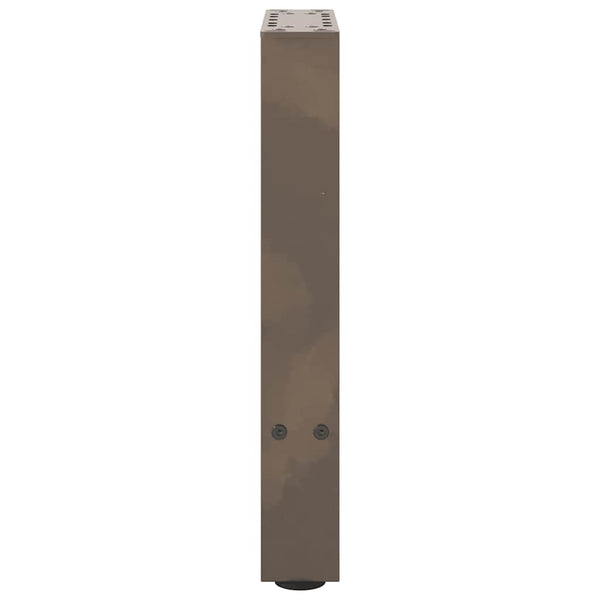 Couchtischbeine aus Stahl, 38 cm, 2er-Set