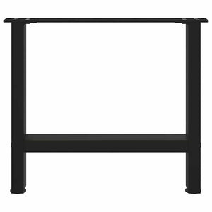 Schwarze Couchtischbeine, 50x42-43 cm, 2er Set