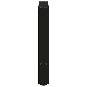 Schwarze Couchtischbeine, 50x42-43 cm, 2er Set