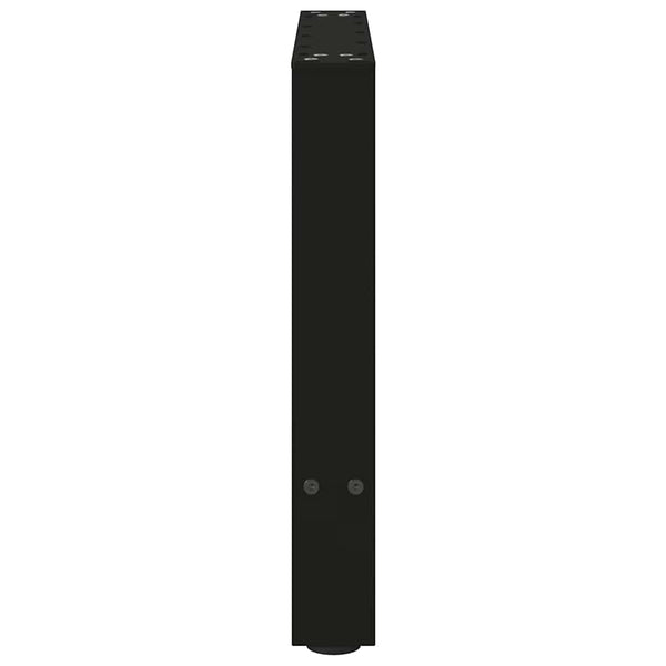 Schwarze Couchtischbeine, 50x42-43 cm, 2er Set