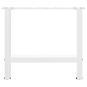 Couchtischbeine Weiß, 50x42 cm, 2er-Set