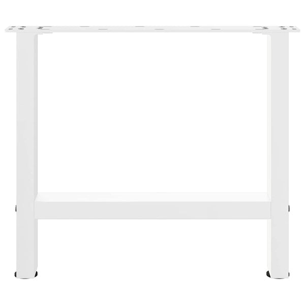 Couchtischbeine Weiß, 50x42 cm, 2er-Set