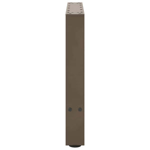 Couchtischbeine Naturstahl 50cm, 2er Set