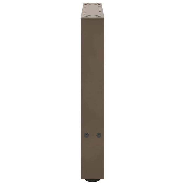 Couchtischbeine Naturstahl 50cm, 2er Set