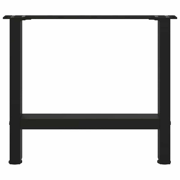 Schwarze Couchtischbeine, 60cm, 2er Set