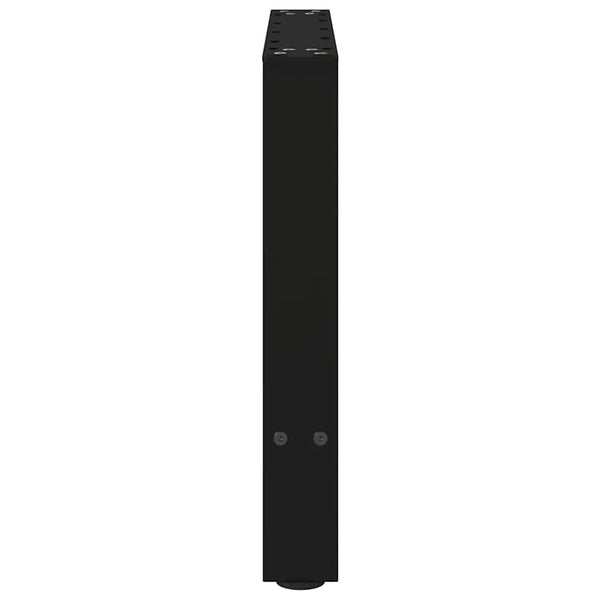 Schwarze Couchtischbeine, 60cm, 2er Set