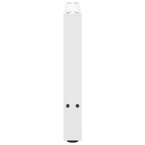 Weiße Couchtischbeine, 60 cm, 2er-Set