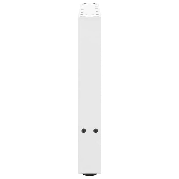 Weiße Couchtischbeine, 60 cm, 2er-Set