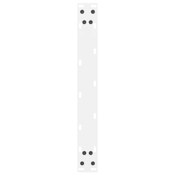 Weiße Couchtischbeine, 60 cm, 2er-Set