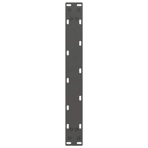 vidaXL Pieds de table basse Anthracite 2 pcs. 60x(42-43) cm Acier