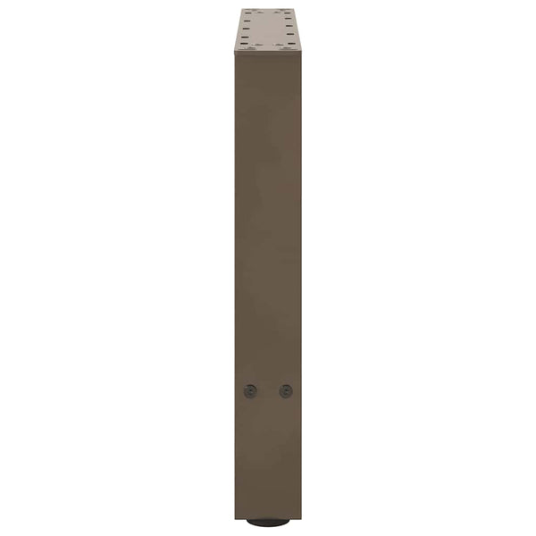 Couchtischbeine aus Stahl, 60 cm, 2er-Set