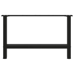 Schwarze Couchtischbeine 70 cm, 2er-Set