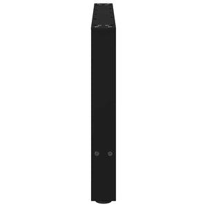 Schwarze Couchtischbeine 70 cm, 2er-Set