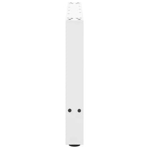 Weiße Couchtischbeine, 70cm, 2er-Set