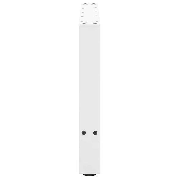 Weiße Couchtischbeine, 70cm, 2er-Set