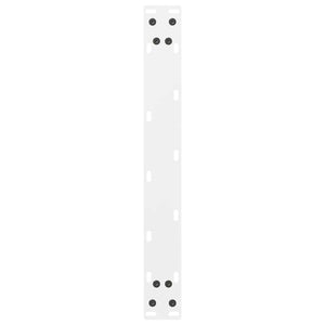 Weiße Couchtischbeine, 70cm, 2er-Set