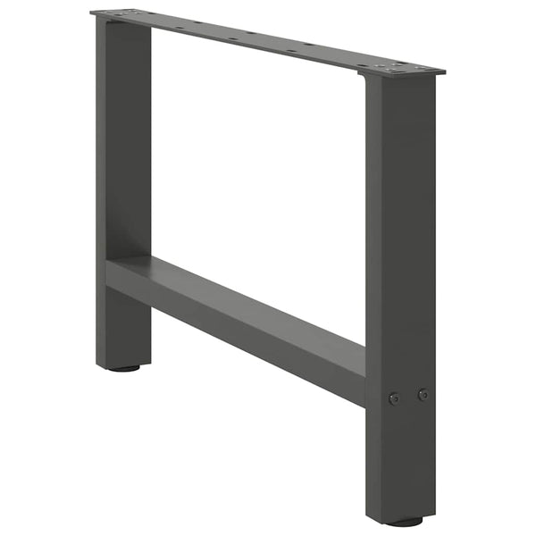 Couchtischbeine Anthrazit 70 cm, 2er Set
