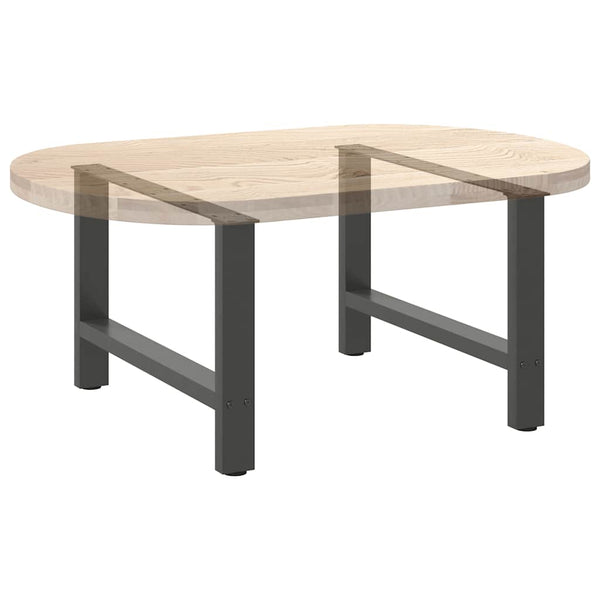 Couchtischbeine Anthrazit 70 cm, 2er Set