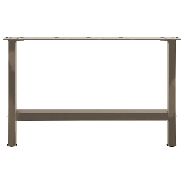 Couchtischbeine aus Stahl, 70 cm, 2er-Set