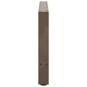 Couchtischbeine aus Stahl, 70 cm, 2er-Set