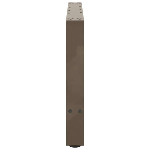 Couchtischbeine aus Stahl, 70 cm, 2er-Set