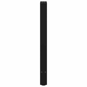 Konsolentischbeine Schwarz Stahl 38x72-73cm, 2er-Set