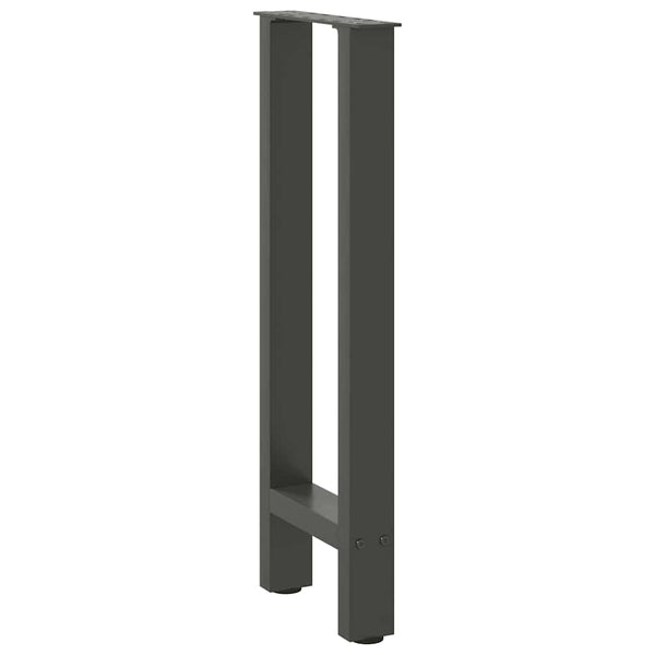 Anthrazit Konsolentischbeine 38x72 cm, 2er-Set