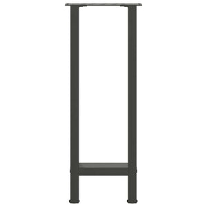 Anthrazit Konsolentischbeine 38x72 cm, 2er-Set