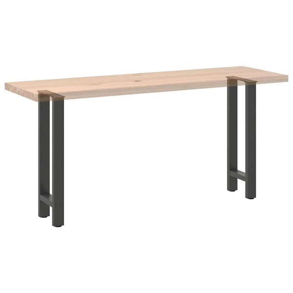 Anthrazit Konsolentischbeine 38x72 cm, 2er-Set
