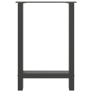 Esstischbeine Anthrazit 50x72 cm, 2er Set