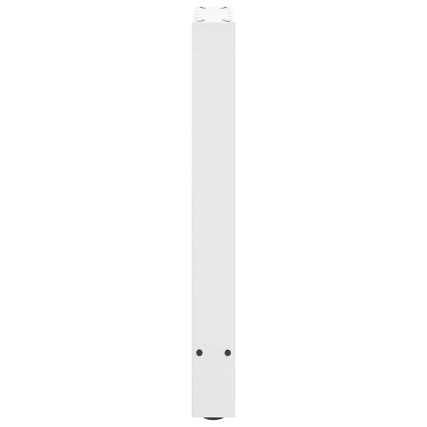 Weiße Esstischbeine, 60cm, 2er-Set