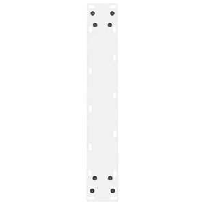 Weiße Esstischbeine, 60cm, 2er-Set