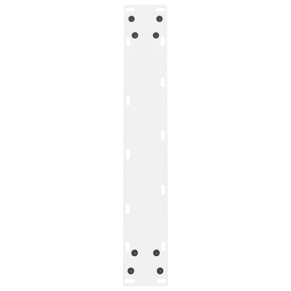 Weiße Esstischbeine, 60cm, 2er-Set