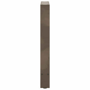 Esstischbeine aus Stahl, 60 cm, 2er-Set
