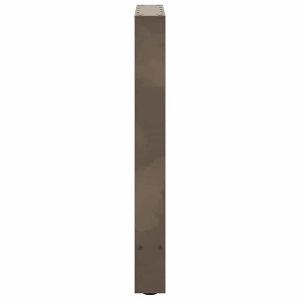 Esstischbeine aus Stahl, 60 cm, 2er-Set