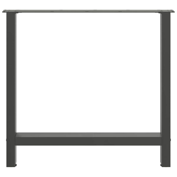 Esstischbeine Anthrazit 70x72 cm, 2er Set